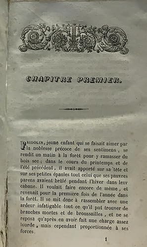 Seller image for La Vertu rcompense et le crime puni ou le Bon Fridolin et le mchant Thierry for sale by crealivres