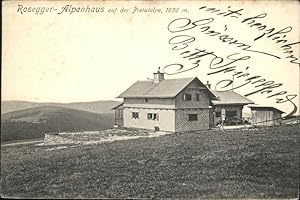 Postkarte Carte Postale 11267958 Rosegg Alpenhaus Pretulalpe Rosegg