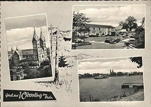 Postkarte Carte Postale 41289099 Wesseling Kirche St. Germanus Rhein Wesseling