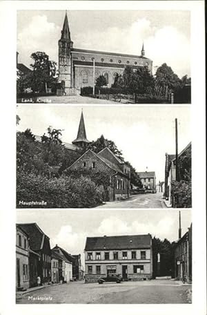 Postkarte Carte Postale 41312727 Lank-Latum Kirche Hauptstrasse Marktplatz Meerbusch