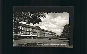 Postkarte Carte Postale 41302792 Oldenburg Niedersachsen Staedt. Krankenanstalten Garten Bloherfelde