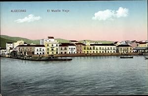 Ansichtskarte / Postkarte Algeciras Andalusien, El Muelle Viejo