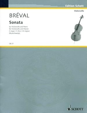 Image du vendeur pour Sonate : For Violoncello and Piano / fur Violoncello und Klavier - C Major / C-Dur / Ut Majeur, Edition Schott mis en vente par GreatBookPrices