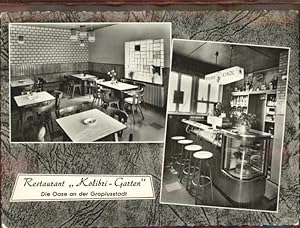 Seller image for Postkarte Carte Postale 41382557 Berlin Restaurant Kolibri Garten Oase Gropiusstadt Berlin for sale by Versandhandel Boeger