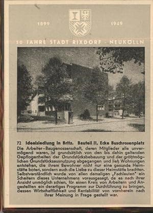 Postkarte Carte Postale 41387438 Rixdorf Berlin Idealsiedlung Britz Ecke Buschrosenplatz Rixdorf ...