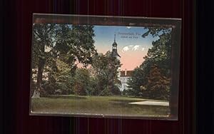 Postkarte Carte Postale 11403962 Sommerfeld Lubsko Schloss mit Park Sommerfeld Lubsko
