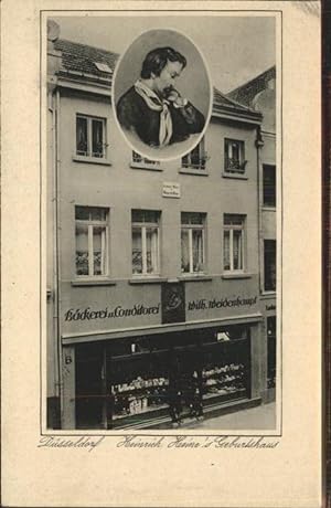 Imagen del vendedor de Postkarte Carte Postale 41397737 Duesseldorf Heinrich Heine Geburtshaus Duesseldorf a la venta por Versandhandel Boeger