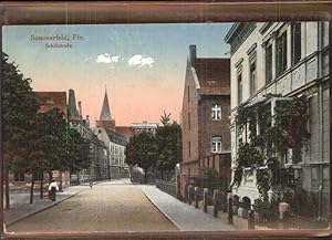 Postkarte Carte Postale 11404091 Sommerfeld Lubsko Schillstrasse Sommerfeld Lubsko