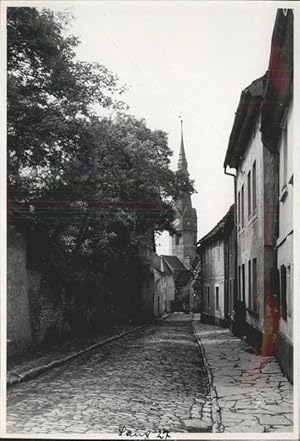 Bild des Verkufers fr Postkarte Carte Postale 41417694 Sangerhausen Suedharz Rittergasse Blick nach der St. Ulrich Kirche Sang zum Verkauf von Versandhandel Boeger