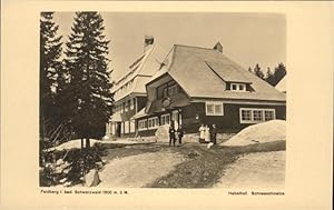 Bild des Verkufers fr Postkarte Carte Postale 41461812 Feldberg Schwarzwald Hebelhof Schneeschmelze Feldberg zum Verkauf von Versandhandel Boeger