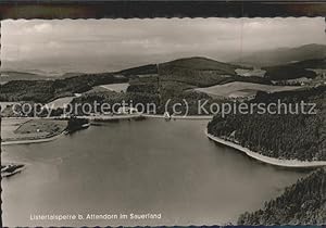 Postkarte Carte Postale 41479734 Attendorn Listertalsperre Attendorn