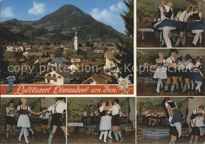 Bild des Verkufers fr Postkarte Carte Postale 41479448 Oberaudorf Ortsansicht mit Kirche Luftkurort Musik Tanz Oberaudorf zum Verkauf von Versandhandel Boeger