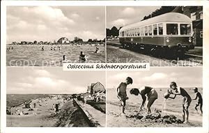 Bild des Verkufers fr Postkarte Carte Postale 41586621 Schoenberger Strand Eisenbahn Silberlachs Zug Ostseebad Strandleben Kin zum Verkauf von Versandhandel Boeger
