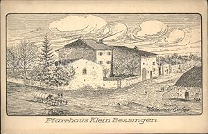 Postkarte Carte Postale 41594029 Bessingen Pfarrhaus in Klein-Bessingen Coppenbruegge
