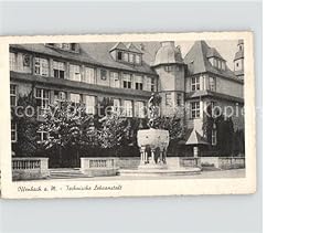Bild des Verkufers fr Postkarte Carte Postale 41619752 Offenbach Main Technische Lehranstalt Offenbach zum Verkauf von Versandhandel Boeger