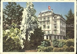 Image du vendeur pour Postkarte Carte Postale 11643955 Lugano TI Adler Hotel Erica Schweizerhof Villa Amalia Lugano mis en vente par Versandhandel Boeger