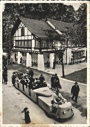 Postkarte Carte Postale 11658017 Zuerich Schweizerische Landesausstellung Elektrobahn Landgasthof...