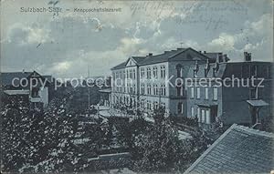 Postkarte Carte Postale 41791944 Sulzbach Saar Knappschaftslazarett Sulzbach