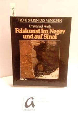 Imagen del vendedor de Felskunst im Negev und auf Sinai. a la venta por AphorismA gGmbH