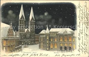 Postkarte Carte Postale 42161105 Bremen Dom Boerse Arbergen