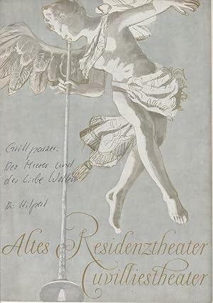 Bild des Verkufers fr Programmheft Des Meeres und der Liebe Wellen. Trauerspiel von Franz Grillparzer. Premiere 6. Februar 1965 Altes Residenztheater Cuvillies-Theater zum Verkauf von Programmhefte24 Schauspiel und Musiktheater der letzten 150 Jahre