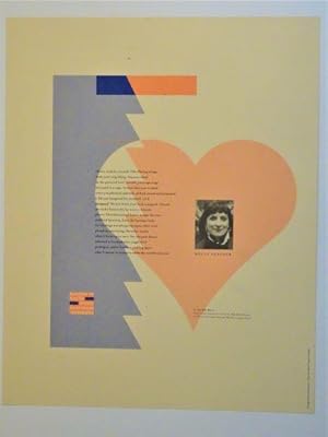 Bild des Verkufers fr Broadside: Dear Heart (poem) from "Take Heart" zum Verkauf von Dale Steffey Books, ABAA, ILAB