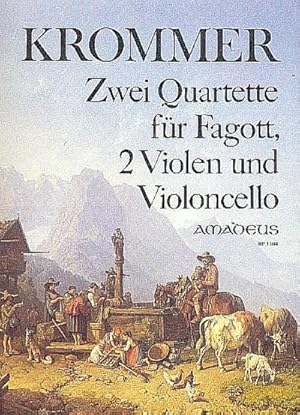 Bild des Verkufers fr 2 Quartette op.46 fr Fagott,2 Violen und Violoncello : Stimmen zum Verkauf von AHA-BUCH GmbH