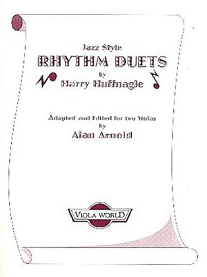 Imagen del vendedor de Jazz Style Rhythm Duetsfor 2 violas : score a la venta por AHA-BUCH GmbH