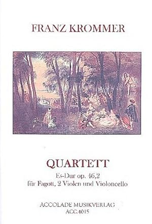 Bild des Verkufers fr Quartett Es-Dur op.46,2 frFagott, 2 Violen und Violoncello : Partitur und Stimmen zum Verkauf von AHA-BUCH GmbH