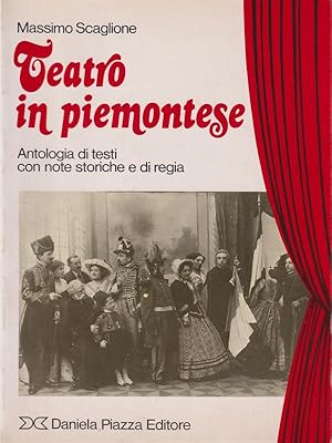 Bild des Verkufers fr Teatro in piemontese zum Verkauf von Librodifaccia