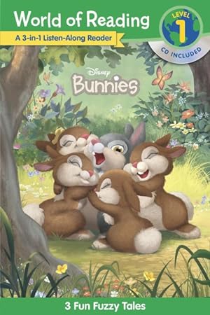 Image du vendeur pour Disney Bunnies 3-in-1 Listen-Along Reader : 3 Fun Fuzzy Tales mis en vente par GreatBookPrices