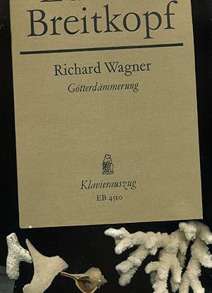 Götterdämmerung WWV 86 D - Klavierauszug (EB 4510). Motivangabe von Carl Waak.