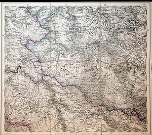 UZICE - [Blatt L. 11 der General-Karte von Central Europa 1:300000 1873-1876]