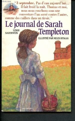 Bild des Verkufers fr Le journal de Sarah Templeton zum Verkauf von Le-Livre