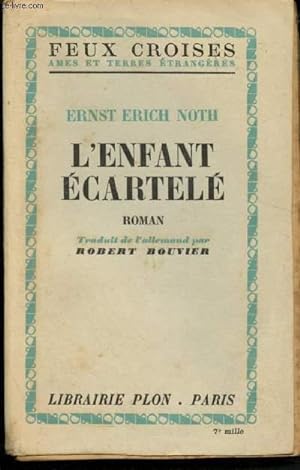 Bild des Verkufers fr L'enfant cartel zum Verkauf von Le-Livre