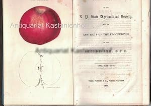 Transactions of the N. Y. State Agricultural Society with ,an abstract of the proceedings of the ...