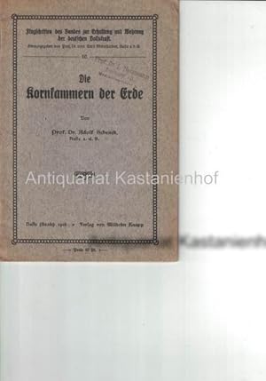 Seller image for Die Kornkammer der Erde,(=Flugschrift des Bundes zur Erhaltung und Mehrung der deutschen Volkskraft, Heft 10), for sale by Antiquariat Kastanienhof