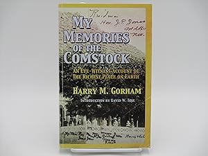Seller image for My Memories of the Comstock. for sale by Zephyr Books