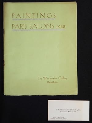 Paintings From the Paris Exhibition: The Salon des Artistes Francais and Societe Nationale des Be...