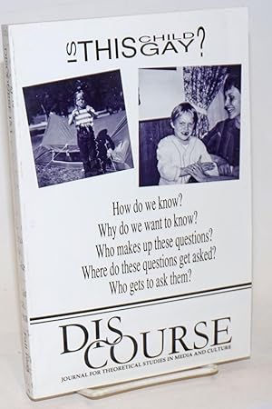 Imagen del vendedor de Discourse: journal for theoretical studies in media and culture; #15.1, Fall 1992; Essays in Lesbian & Gay Studies a la venta por Bolerium Books Inc.