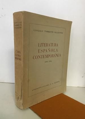 Literatura española contemporánea (1898-1936)
