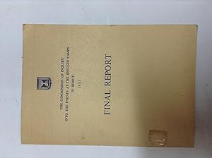 Image du vendeur pour Final Report: The Commission of Inquiry Into The Events At The Refugee Camps In Berut 1983 mis en vente par Halper's Books