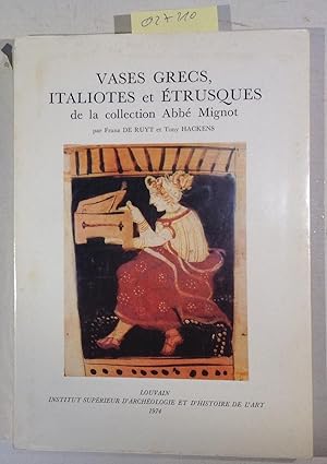 Bild des Verkufers fr Vases Grecs, Italiotes et Etrusques de la collection Abbe Mignot. zum Verkauf von Antiquariat Trger