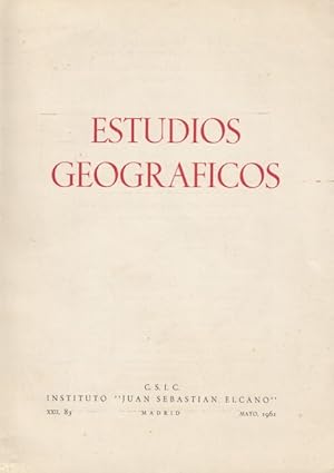 Imagen del vendedor de REVISTA ESTUDIOS GEOGRFICOS N83. LA POBLACIN EN LA JARA CACEREA; ARCASMO Y MODERNIDAD EN LA EXPLOTACIN AGRARIA DE VALDEBURN Y OTROS a la venta por Librera Vobiscum