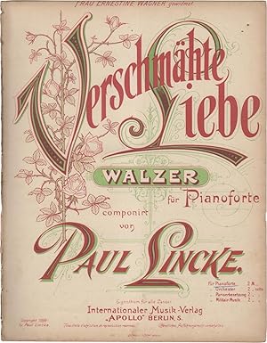 Verschmähte Liebe. Walzer für Pianoforte