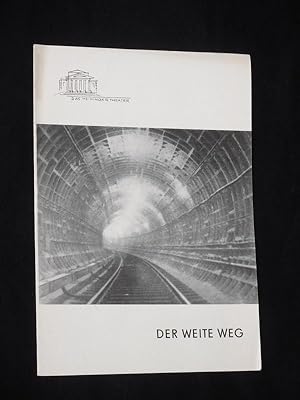 Bild des Verkufers fr Programmheft 29 Das Meininger Theater 1959/60. DER WEITE WEG von Arbusow. Regie: Fritz Bennewitz, Bhnenbild: Willi Rhling, Kostme: Edith Mai/ Walter Flomann. Mit Rosemarie Deibel, Katharina Lind, Marie Mgdefrau, Hermann Hiesgen, Gerhard Hinz, Dieter Jalauk, Manfred Gnther, Herta Wawrok zum Verkauf von Fast alles Theater! Antiquariat fr die darstellenden Knste