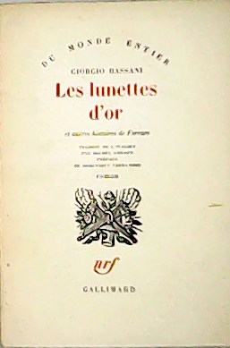 Seller image for Les lunettes d'or. Et autres histoires de Ferrare. Traduit de l'italien par Michel Arnaud. Prface de Dominique Fernandez. for sale by Librera y Editorial Renacimiento, S.A.