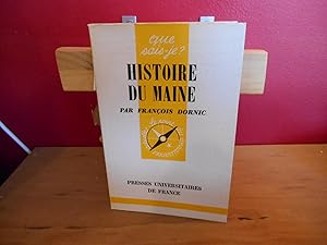 Seller image for HISTOIRE DU MAINE for sale by La Bouquinerie  Dd