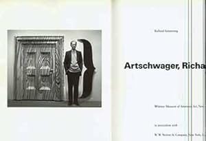 Seller image for Richard Artschwager. (Exhibition itinerary: Whitney Museum of American Art, New York, January-April 1988; San Francisco Museum of Modern Art, June-August 1988; The Museum of Contemporary Art, Los Angeles, September 1988-January 1989). for sale by Wittenborn Art Books