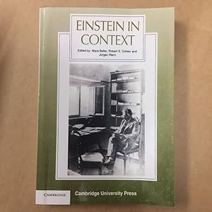 Imagen del vendedor de EINSTEIN IN CONTEXT: A SPECIAL ISSUE OF SCIENCE IN CONTEXT. a la venta por Any Amount of Books